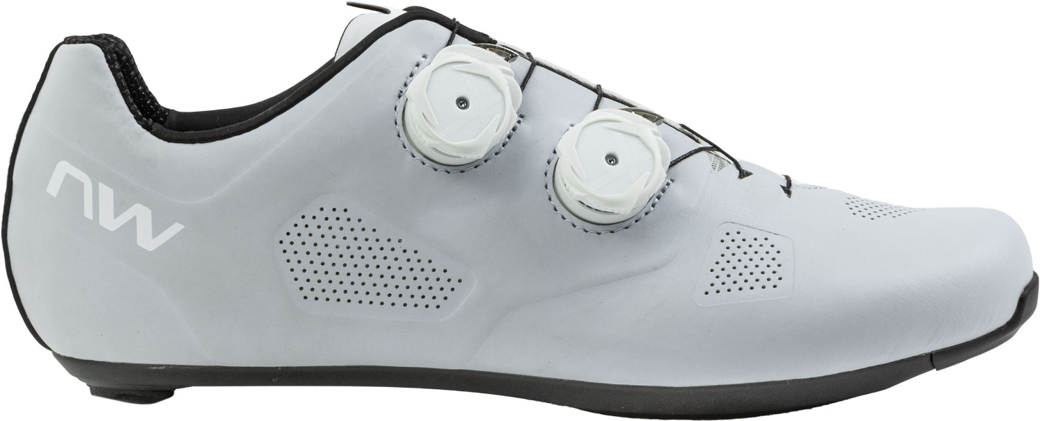 Northwave Road Revolution Racefietsschoenen Ijsgrijs/Wit Maat 43