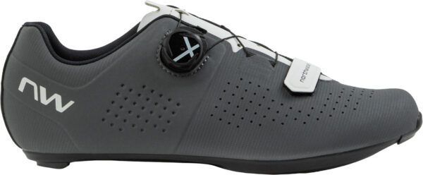 Cestovne Cipele Northwave Road Typhoon Tamno/Svijetlo Sive 43
