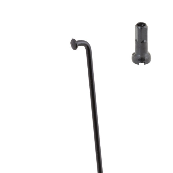 290mm Spaken 2mm Zwart 14G met Nippels (144 St)