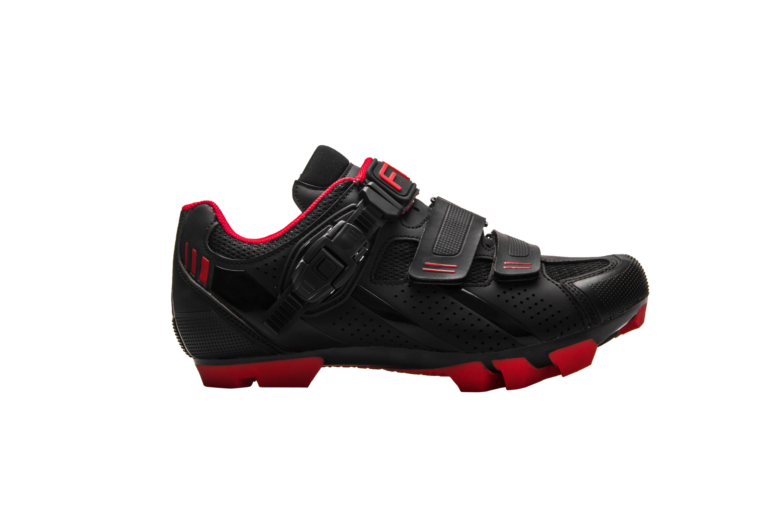 FLR F-65 III MTB Schuhe Schwarz/Rot 44