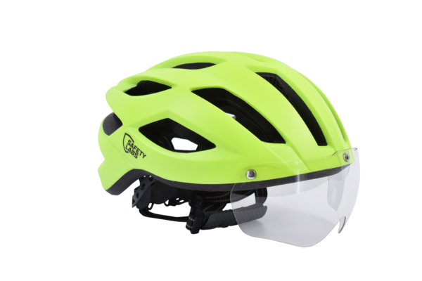 Safety Labs Expedo In-Mold Landsväg/XC Hjälm Neongul Matt (Boxad) 57-61cm (L)