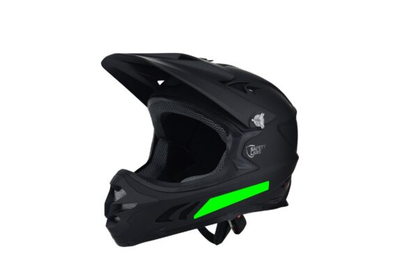 Safety Labs Propel Fullface MTB Hjälm Svart/Neongrön 56-58cm (M)