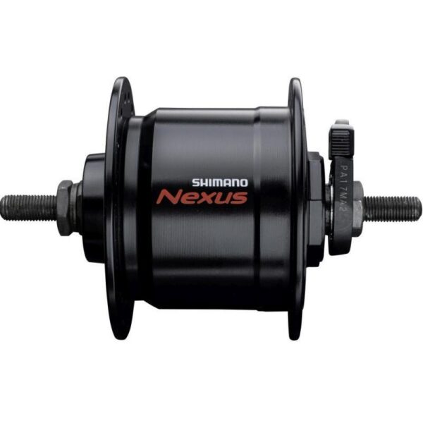 Butuc Față Dinam Shimano Nexus 32H 6V/3W Negru
