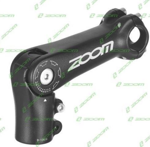 Zoom Verstellbarer Ahead Vorbau 1 1/8" 110mm für 25.4mm Lenker Schwarz
