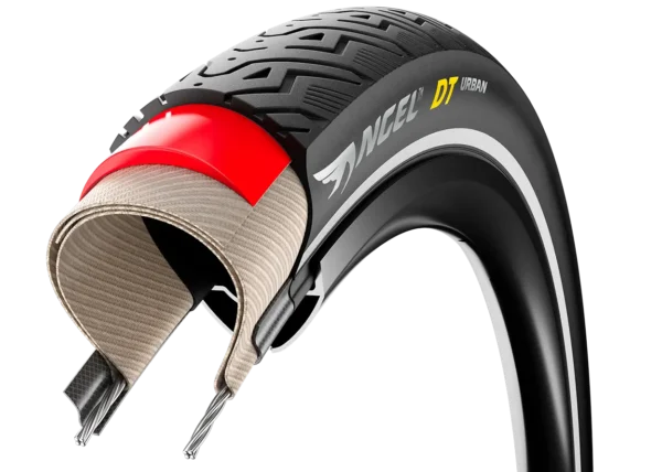 Pneu Pirelli Angel Urban DT (Também E-Bike) 895g 60TPI HyperBELT 5mm Refletor Rígido 42-622