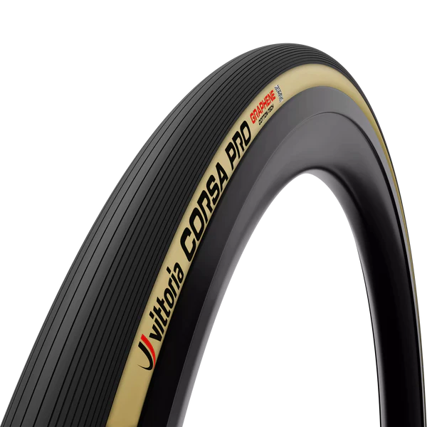 Copertone Pieghevole Vittoria Corsa PRO CONTROL TLR 30-622 G2.0 Graphene Silica Beige/Nero