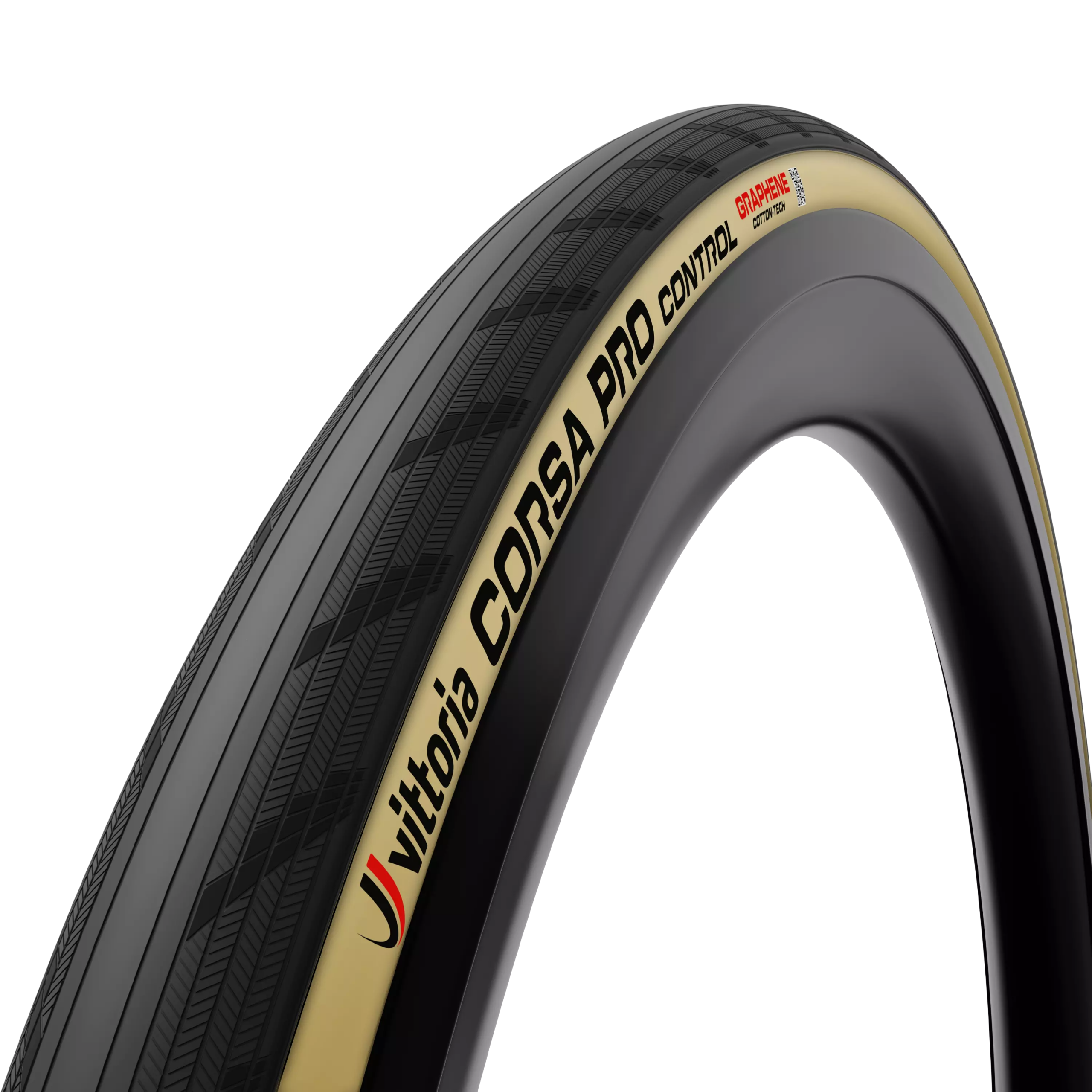 Vittoria Corsa PRO Control TLR Faltreifen 28-622 G2.0 Baumwolle Schwarz/Beige (11A00440)