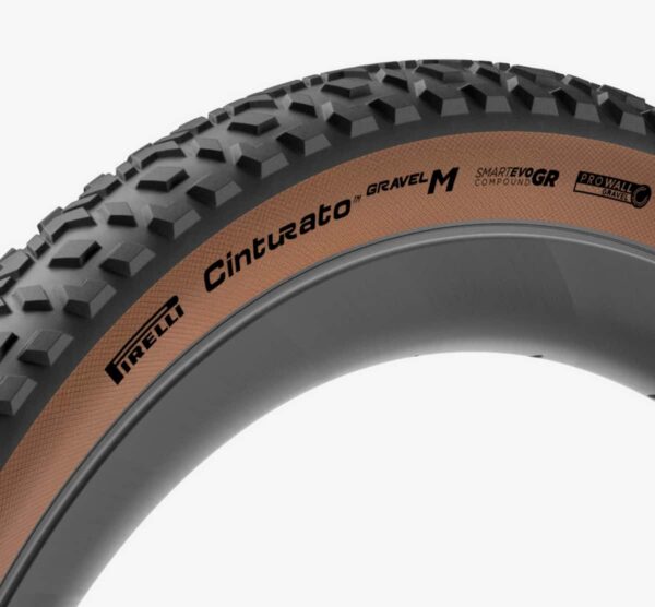 Gravel Plášť Pirelli Cinturato Gravel M Classic HP-Line TLR 45-622 SmartEVO GR Černo-Hnědý Made in Italy