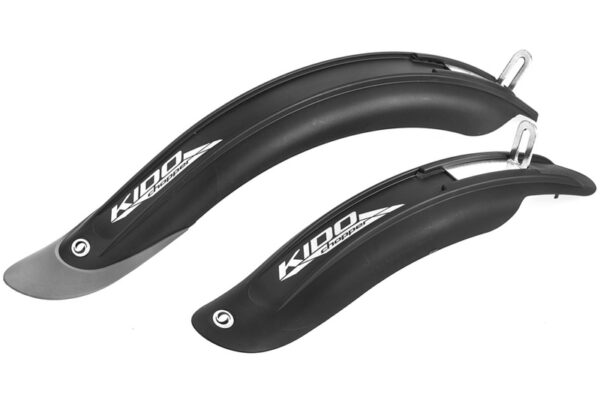 Simpla Kido 20" Kinderspatbord Set Zwart/Grijs