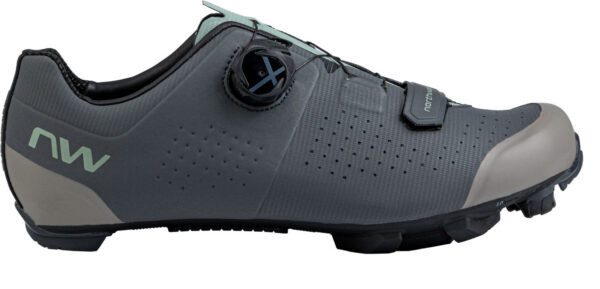 Sapatos MTB Northwave Razer Cinzento Escuro/Verde Sálvia 41