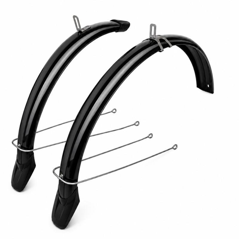 VeloGo Ecotech 24" Alu-Plastik Porilauad 58mm U-Palgaga Must
