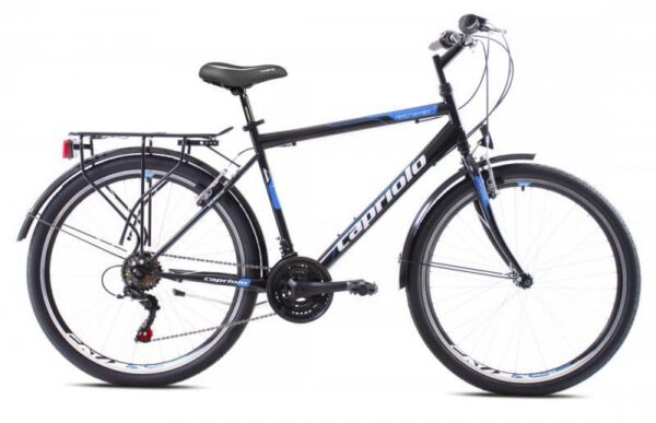 Capriolo Metropolis Heren Stadsfiets 21" Frame Zwart