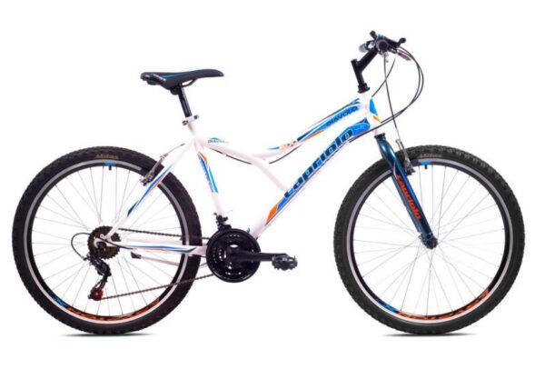 Capriolo Diavolo 600 26" Heren MTB 19" Frame Wit/Blauw