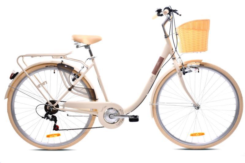 Adria Melody 28" Naiste Linnaratas 7-Käiku Beež