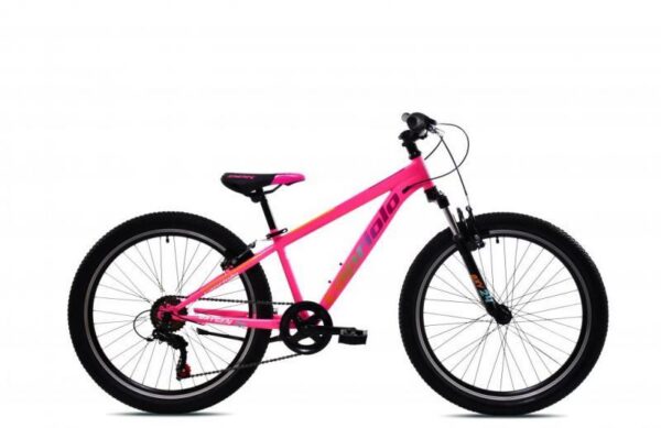 Detský MTB bicykel Capriolo Oxigen 24" Ružový