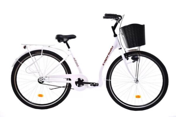 Capriolo Alföld Dames Lage Instap Stadsfiets Wit 19" Frame