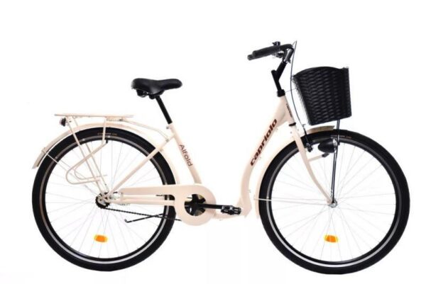 Capriolo Alföld Dames Lage Instap Stadsfiets Crème 19" Frame