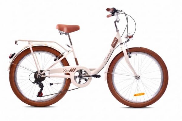 Detský Bicykel Capriolo Diana 24" Béžový