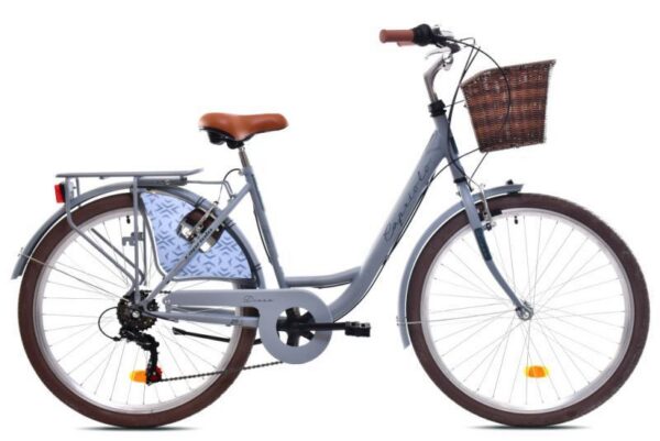 Capriolo Diana 26" 6-Speed Dames Stadsfiets 18" Frame Zijdegrijs