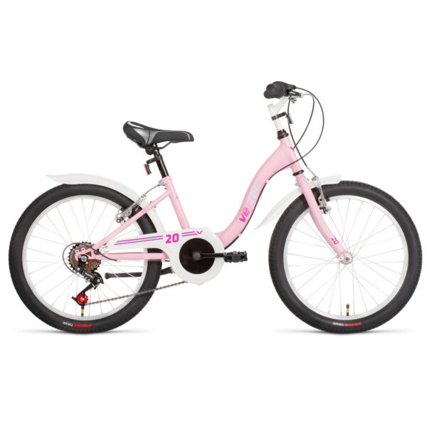 Bicicletta Bambino Velzen Lindo 20" 6 Velocità Ciclamino