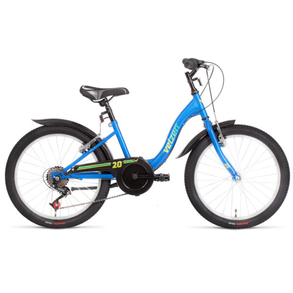 Bicicletta Bambino Velzen Lindo 20" 6 Velocità Blu Reale