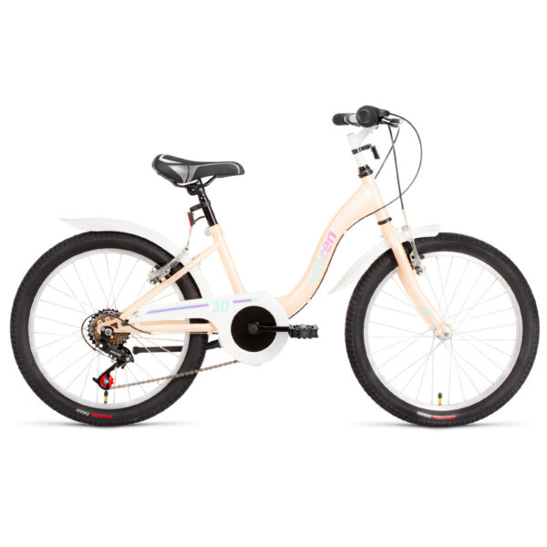 Bicicletă 20" Velzen Lindo 6 Viteze Portocaliu Pudrat