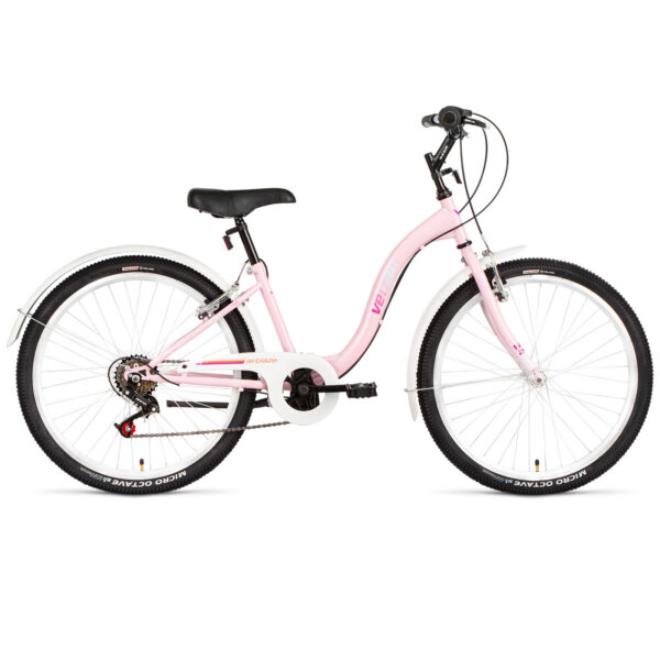 Bicicletă 24" Velzen Lindo 6 Viteze Ciclamen