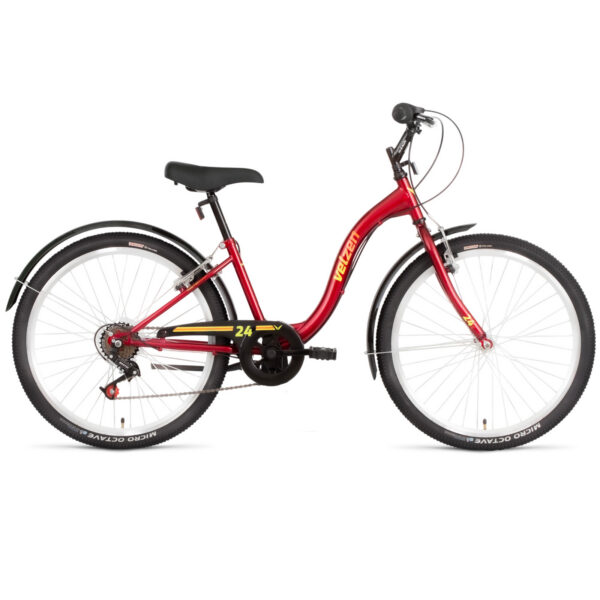 Bicicletă 24" Velzen Lindo 6 Viteze Roșu