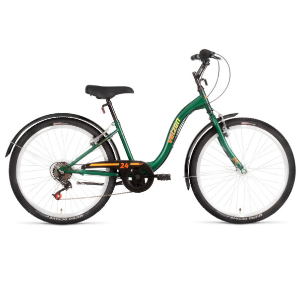 Bicicletă 24" Velzen Lindo 6 Viteze Verde