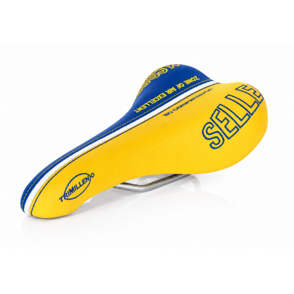 Trimilen 630 IT Racing Racezadel Blauw/Geel