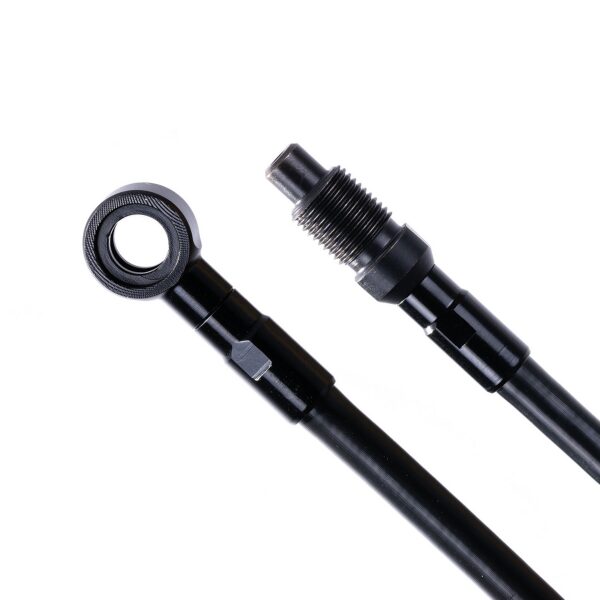 Kevlar Bromsslangskit 900mm M8x0.75 & Banjo Svart
