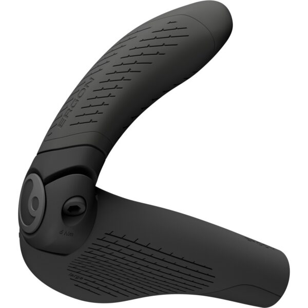 Ergon GP4-L Evo Ergonoomilised Käepidemed Pikkade Sarvedega Mustad