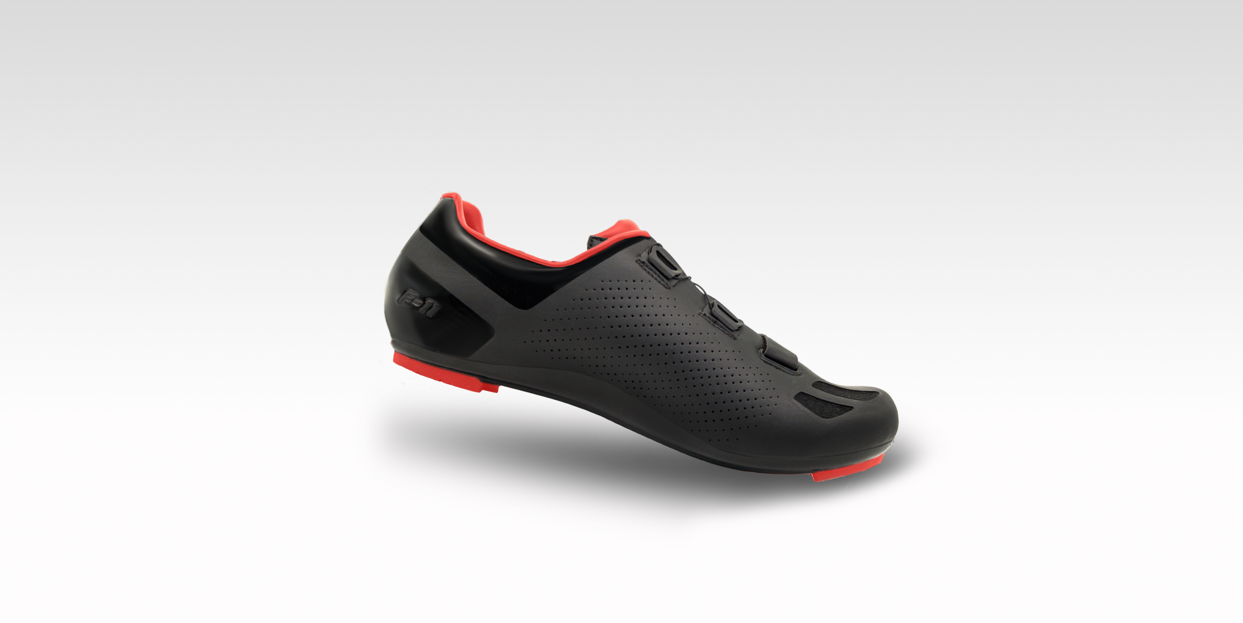 FLR F-11 Racefiets Schoenen Zwart/Rood 39