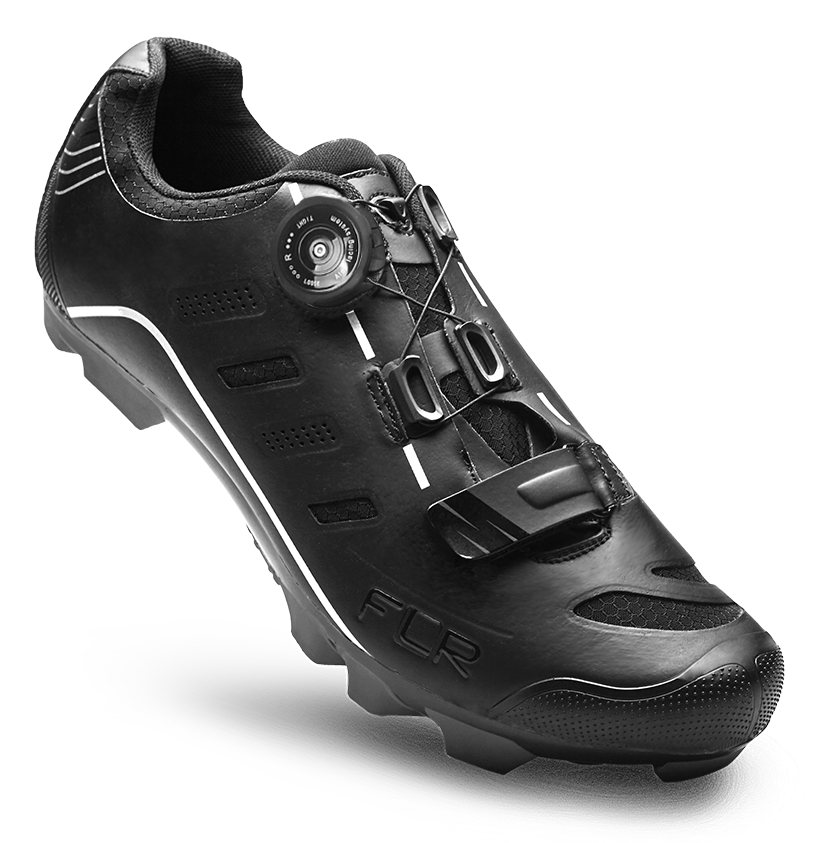 Sapatos MTB FLR F-75 II Preto 42 + Meias de Oferta