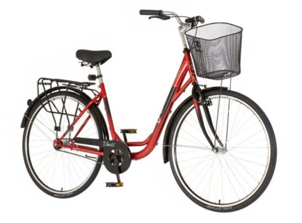 Venssini Diamante 28 Dam Citycykel Vinröd (1282014)