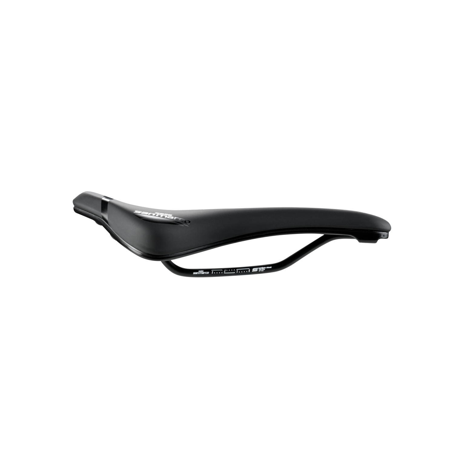 Selle San Marco Ground Short Sport Wide Sadul Must - Image 3
