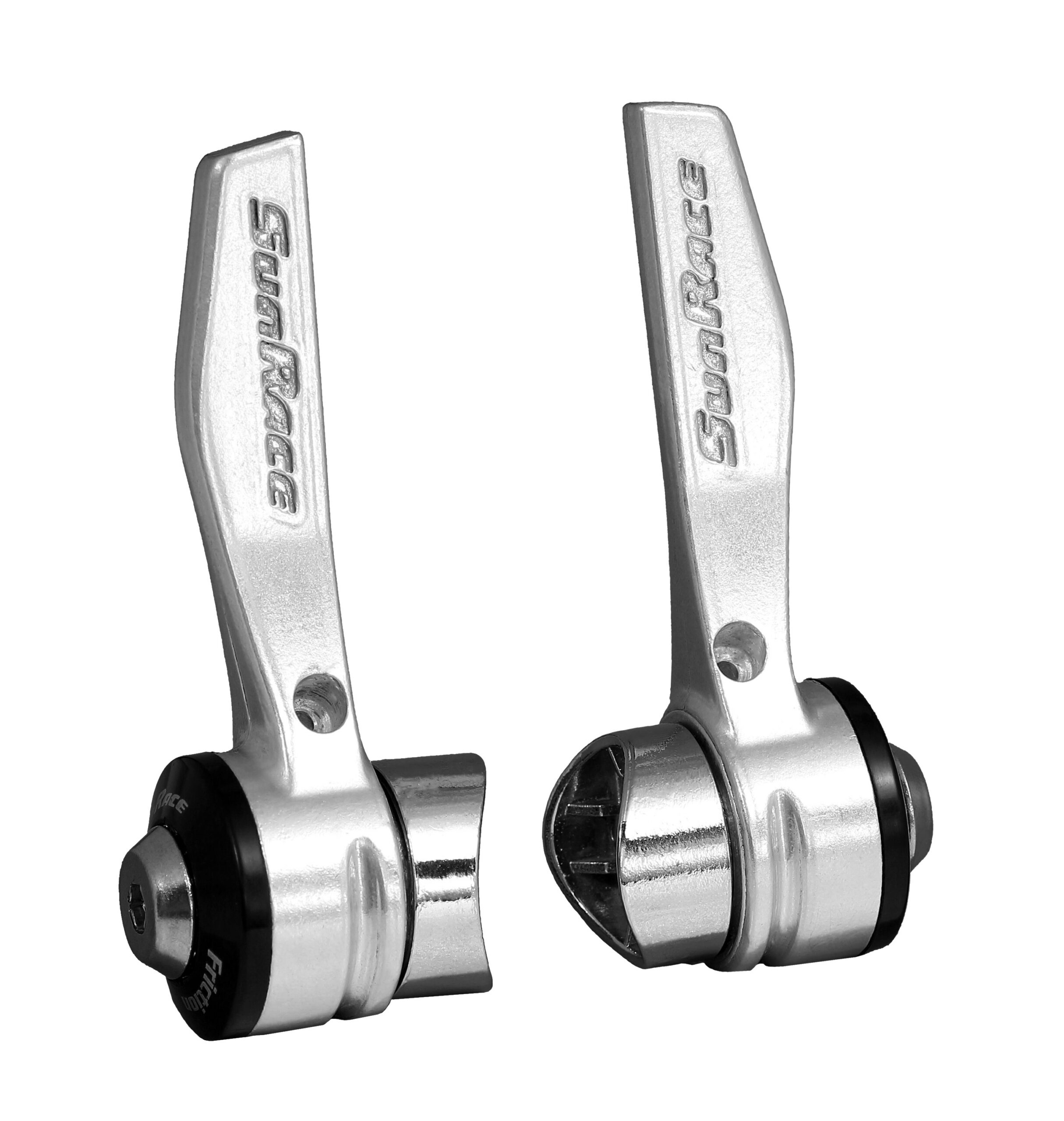 SunRace SLR30 6-fach Rahmenschalthebel-Paar mit Schelle 28.6mm