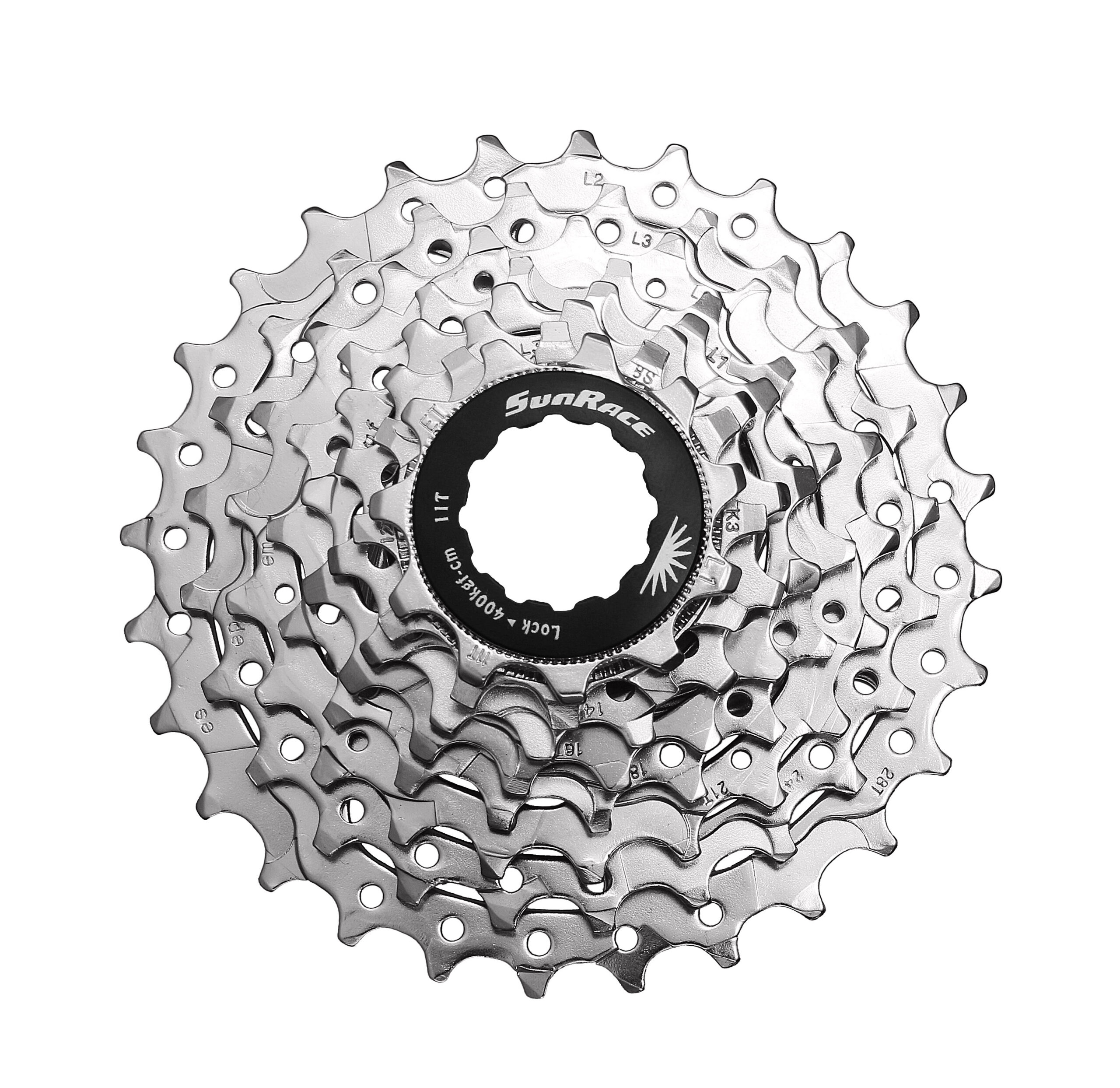 SunRace 8-Speed Cassette 11-32T Chroom (CSM66 8AU)