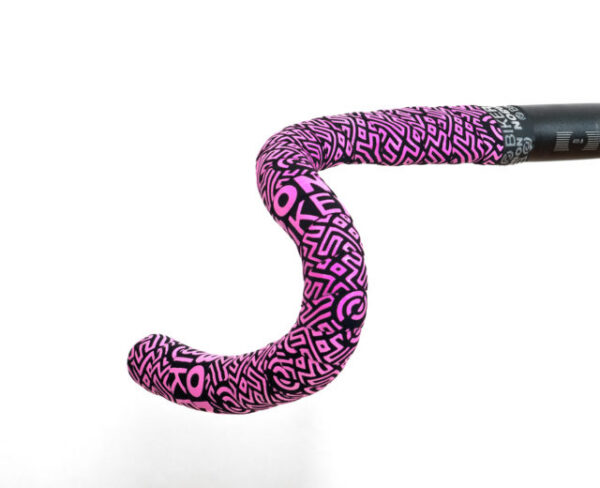 Fita de Guiador Bike Ribbon Maze Rosa