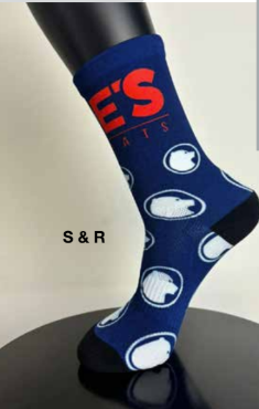Joe's No-Flats S&R Sokid Sinine-Valge M