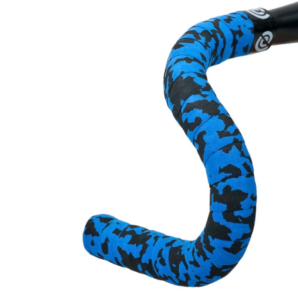 Fita de Guiador Bike Ribbon Cork Speckled Azul-Preto
