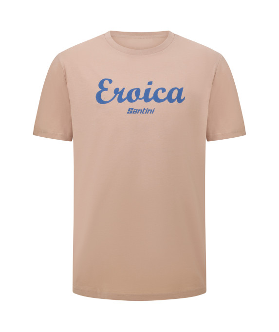 Santini EROICA CIPRESSI T-Shirt Cappuccino XXL