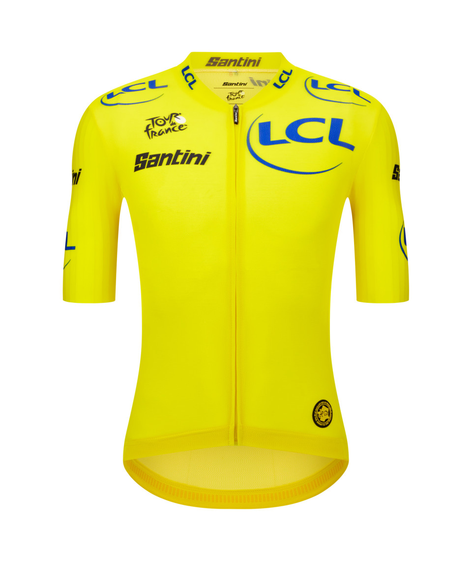 Santini TOUR DE FRANCE OFFICIAL LEADER Trikot Gelb M