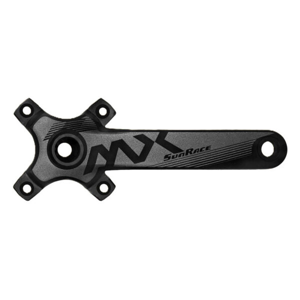 SunRace FCMX00 Vevparti (V/H) 175mm BCD96 Svart med BBM97 Vevlager (Utan Kedjedrev)