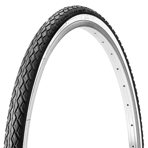 CHAOYANG H-459 CITY Rehv 26x1 3/8" (37-590) Must/Valge Küljega