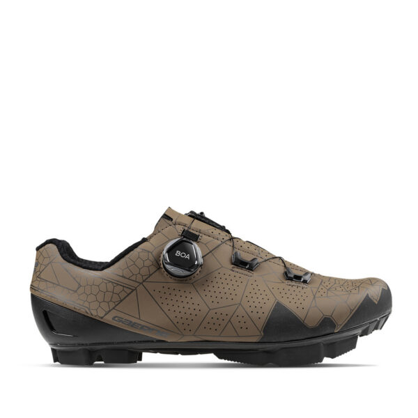 Sapatos MTB Gaerne G.EDGE 3883-013 1-BOA Castanho EU 44 Palmilha: 27.9cm MY26