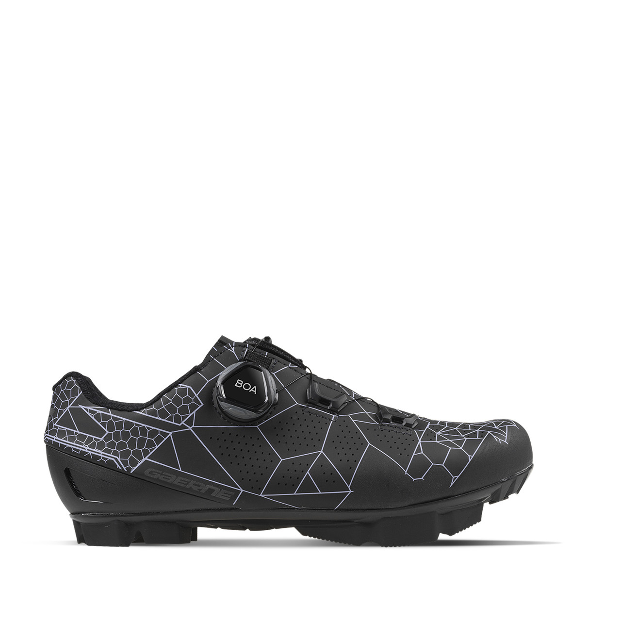 Gaerne G.EDGE LADY Dam MTB Skor 3886-019 1-BOA Svart/Lila EU 40 Innersula: 25.2cm MY26