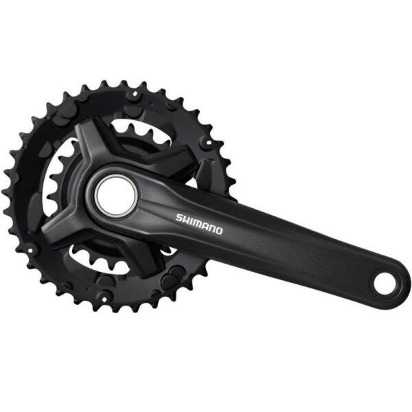 Gonilka Shimano FC-MT210 Hollowtech II (9-redna, 36/22T, 175 mm) – črna