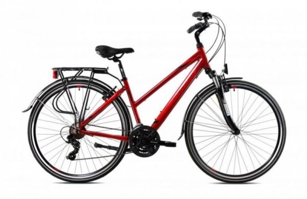 Capriolo Roadster Lady 1.0 Naiste Matkaratas 19" Tumepunane (921610-19)