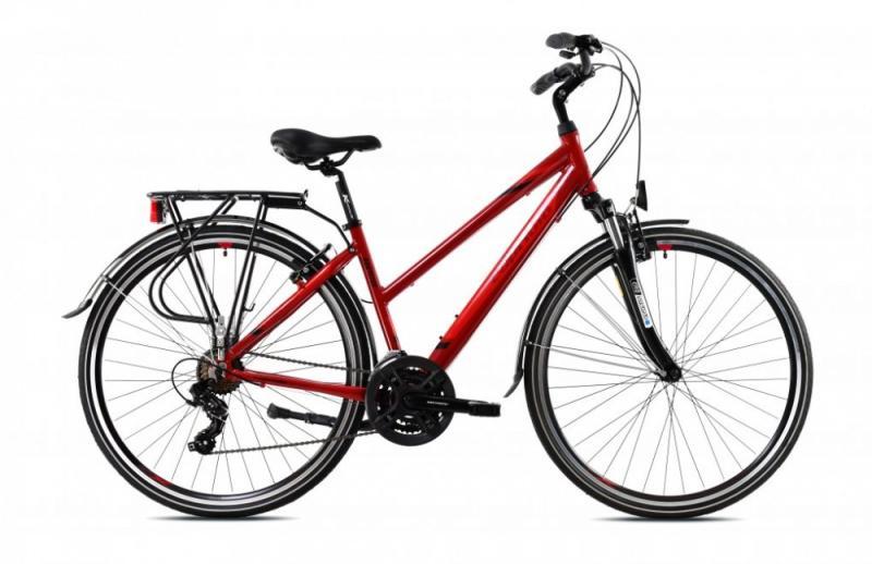 Capriolo Roadster Lady 1.0 Damen Trekkingrad 19" Bordeaux (921610-19)
